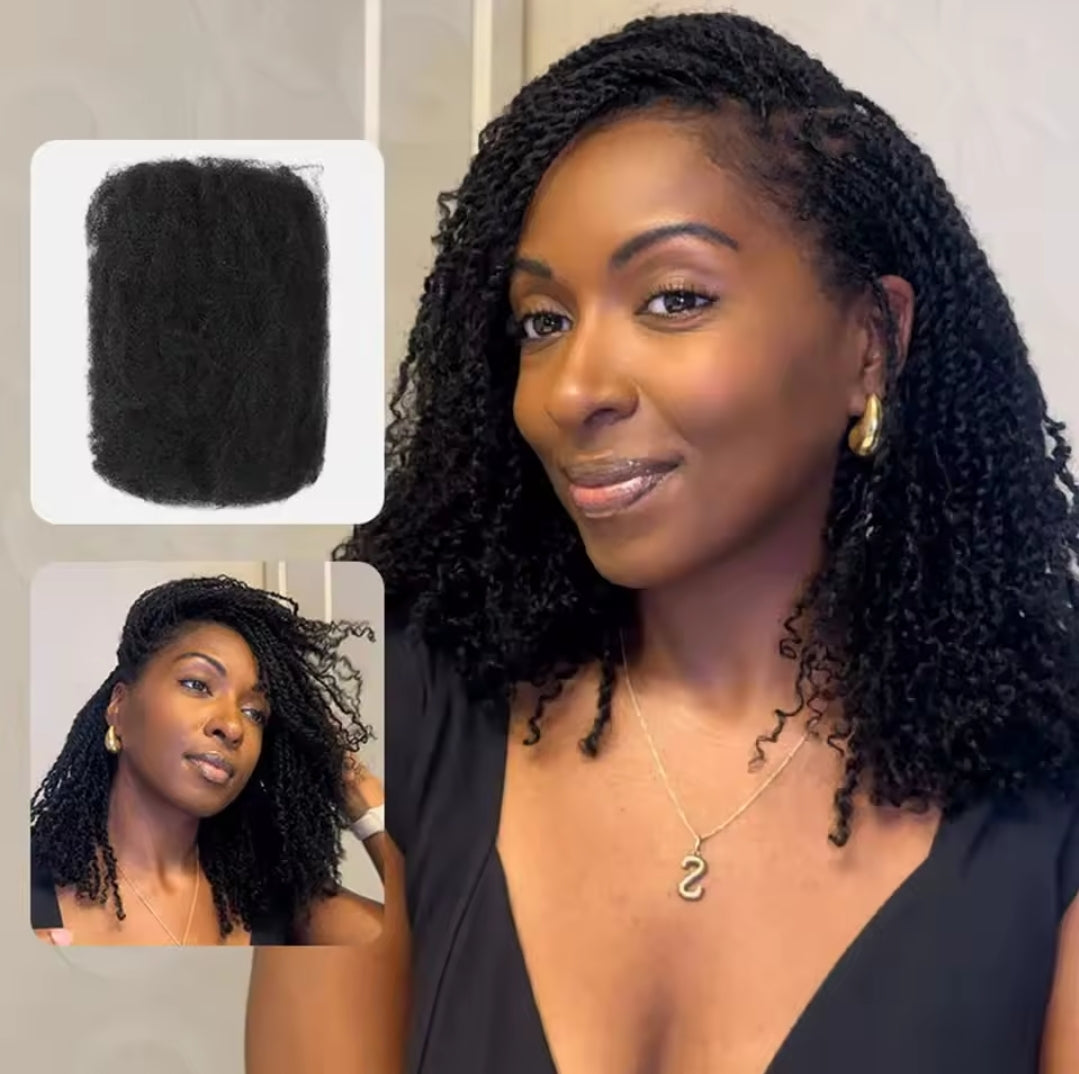 Afro Kinky Bulk Hair