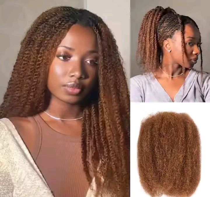 Afro Kinky Bulk Hair Color 30