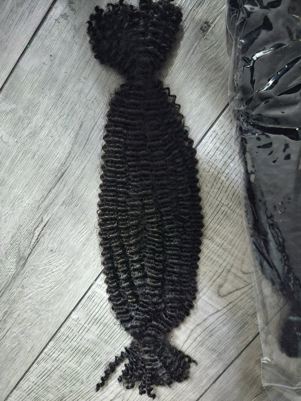 Afro Kinky Curly Bulk Hair
