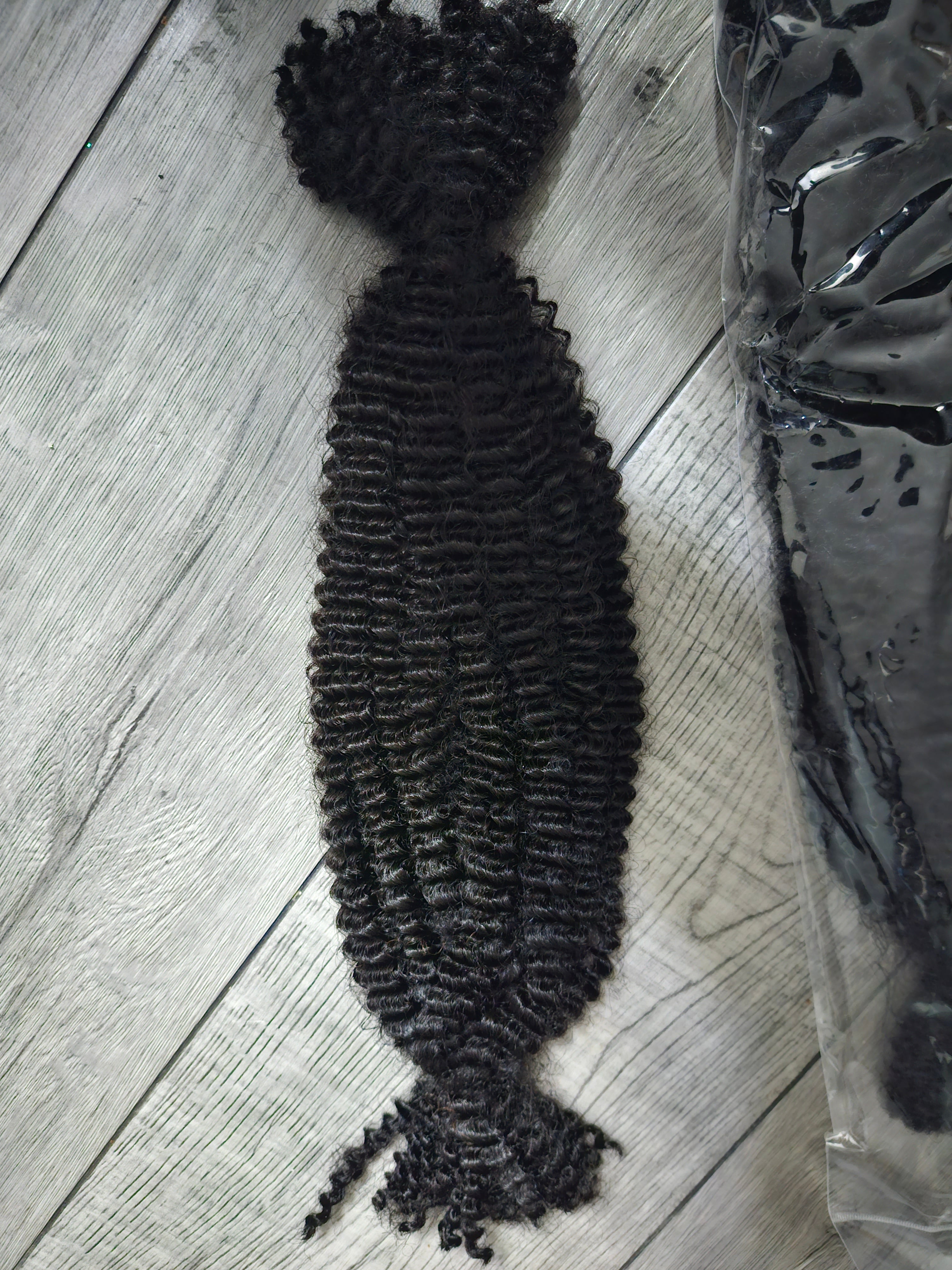 Afro Kinky Curly Bulk Hair