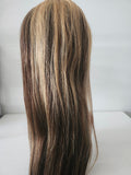 Human hair wig frontal 13x4 color 4/27