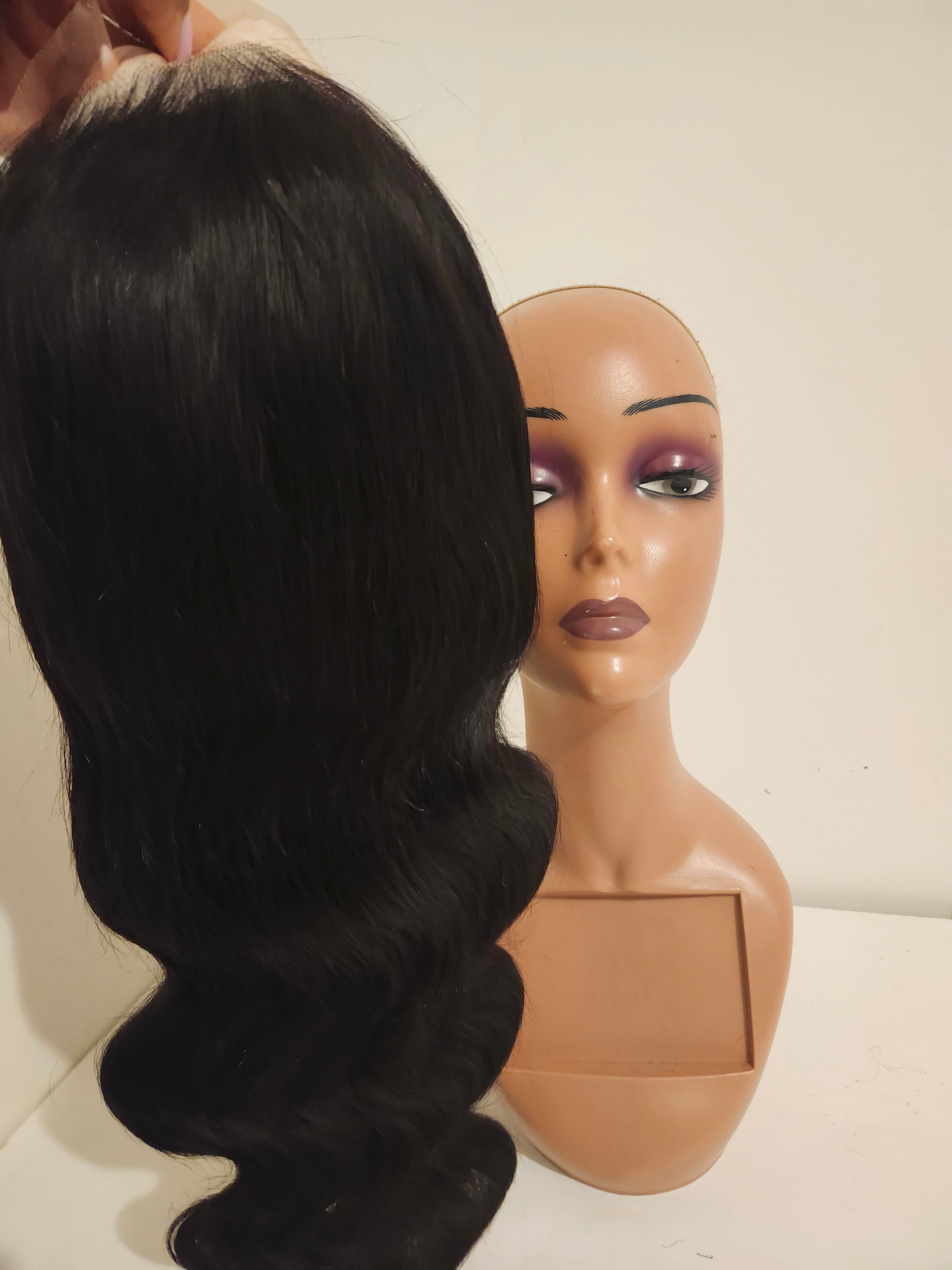 Body wave frontal 13x4 human hair